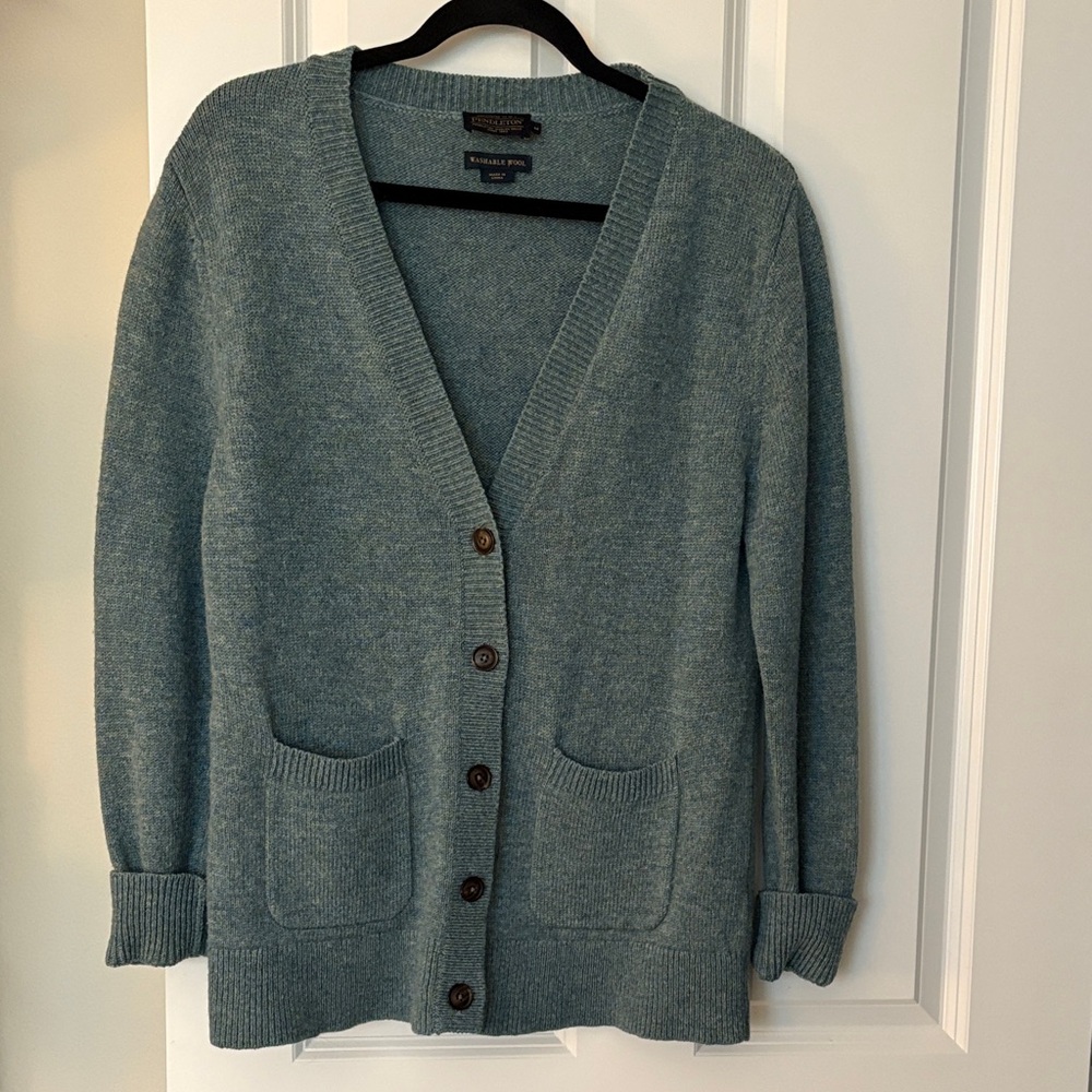 Pendleton Button-Up Cardigan